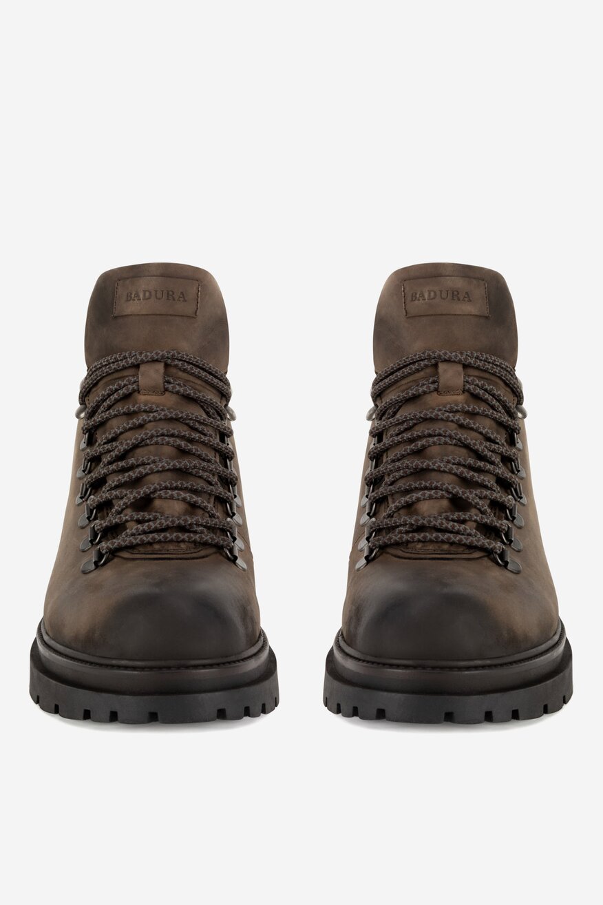 
                Badura - Trzewiki skórzane ocieplane - 5903419547935