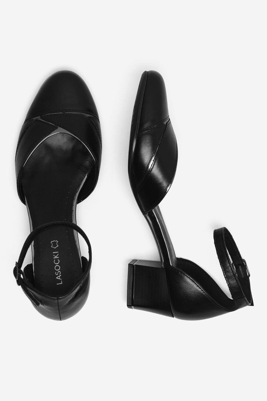 
                Lasocki - Czółenka skórzane - 5905588558309