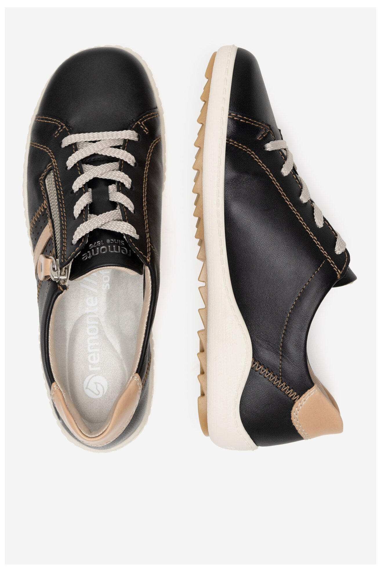 Tornacipő Remonte R1432-01 FEKETE