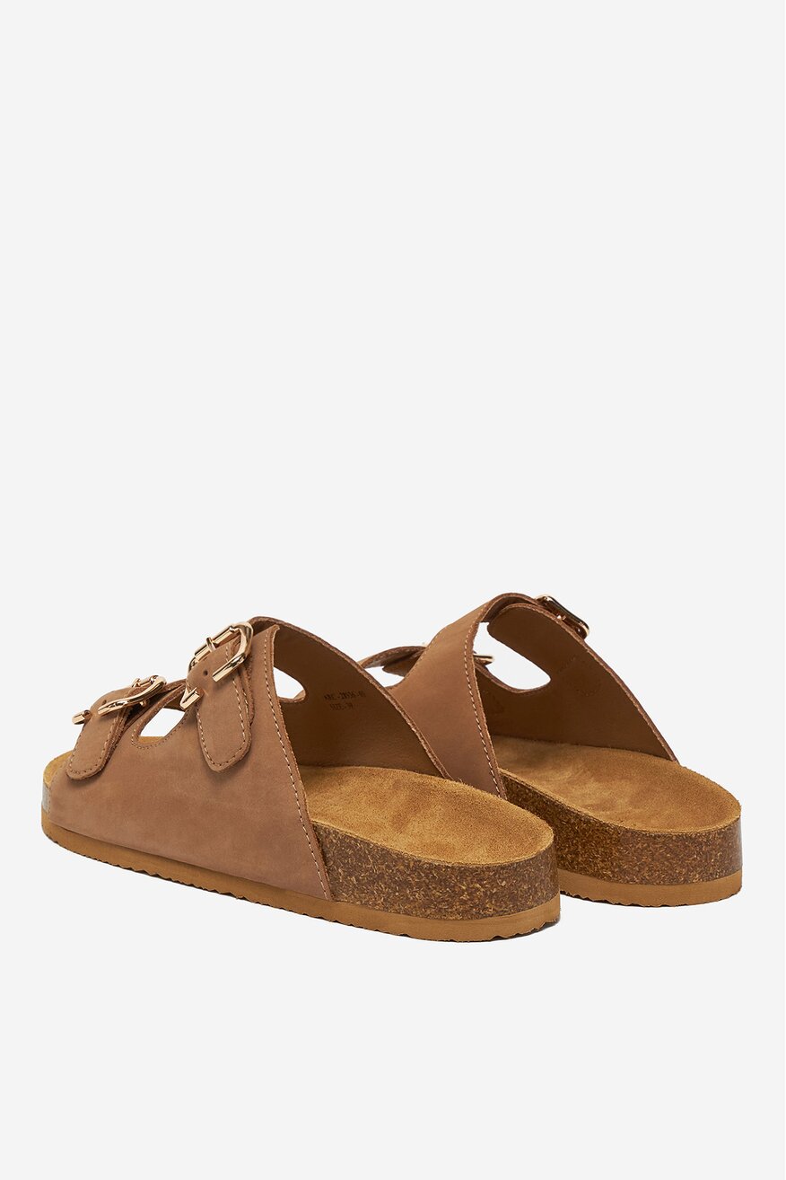 
                Lasocki - Klapki skórzane - 5906751092651