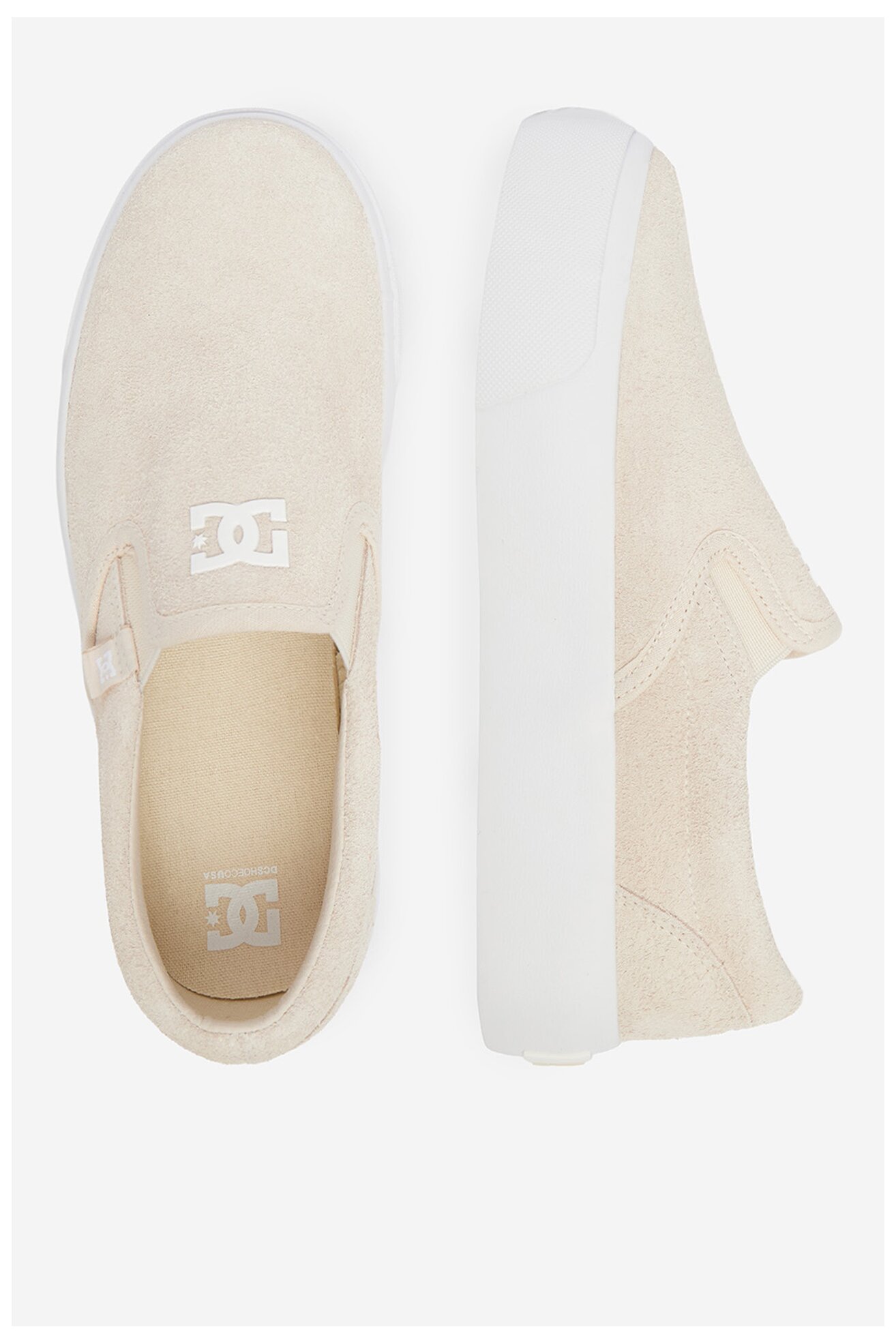 Півкеди DC Shoes CEO-LEA-ZL-0010 БЕЖЕВИЙ