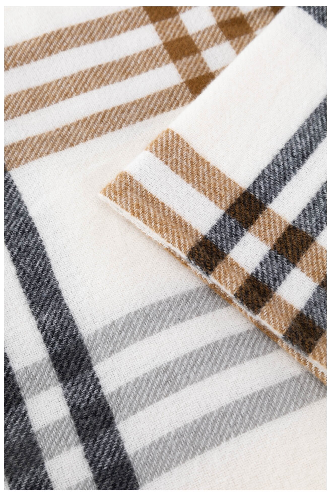 Ženski šal Jenny Fairy 4W4-007-AW24 BRAON