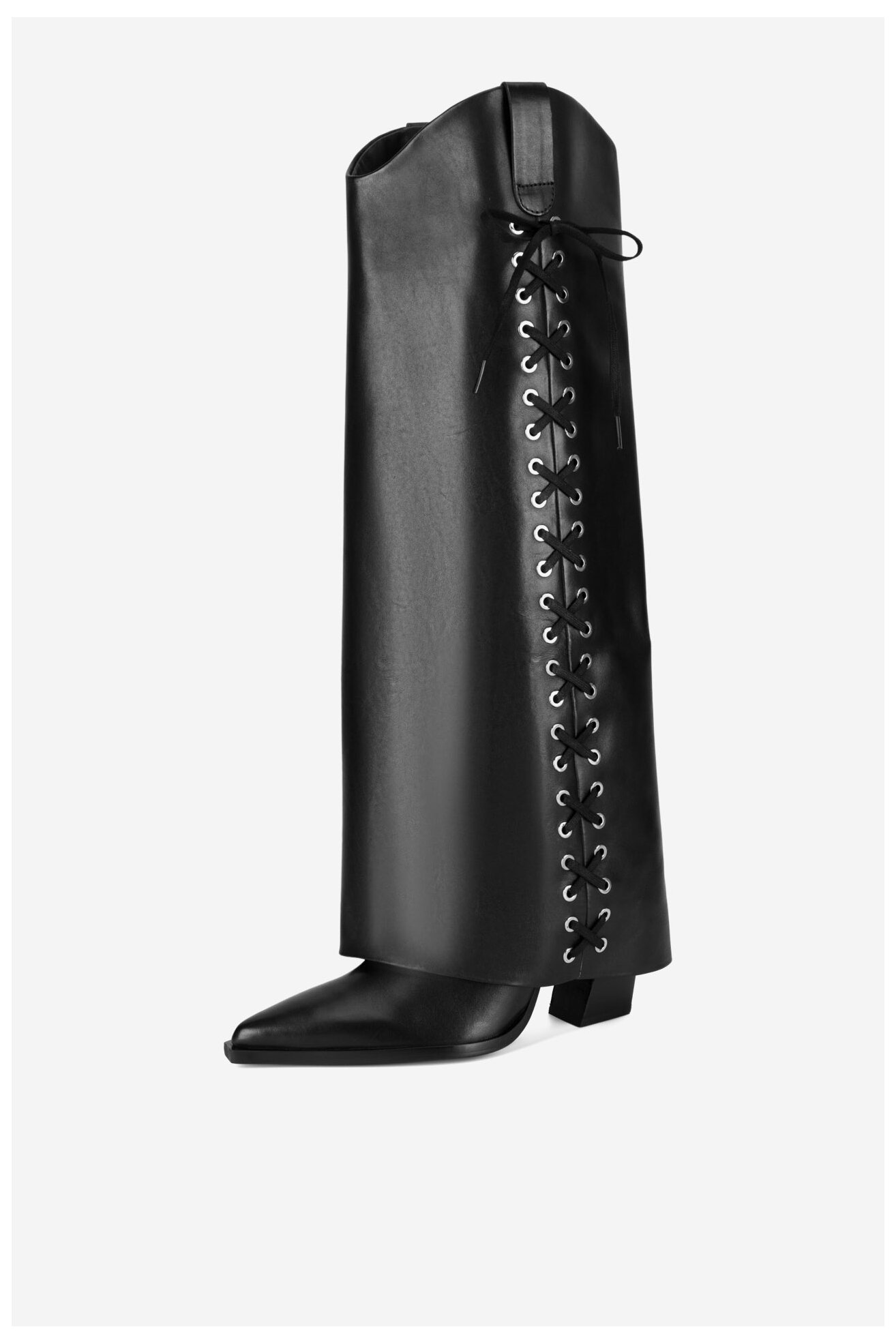 Csizma EVA MINGE AZIZA-116042 FEKETE