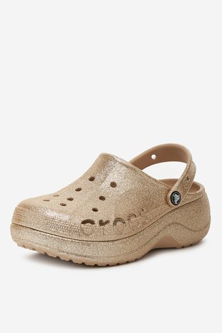 Шльопанець для басейну Crocs BAYA PLATFORM CLOG 208459-212 ЗОЛОТИЙ