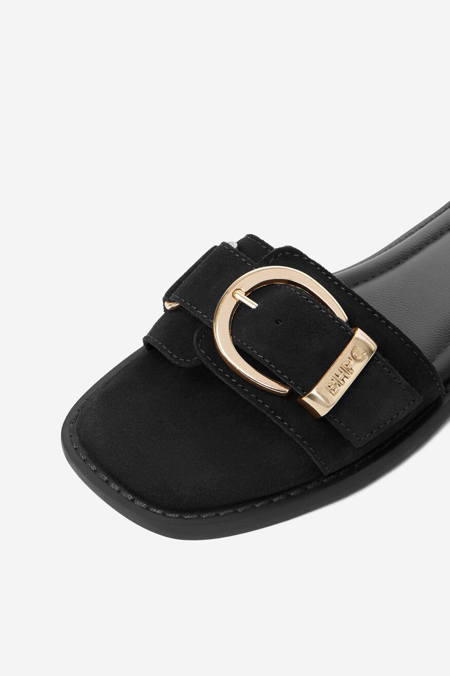 
                Beverly Hills Polo Club - Klapki skórzane - 5906751904411