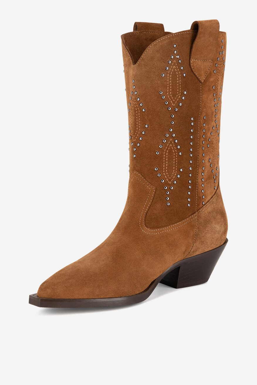 
                Badura - Kowbojki skórzane - 5905588818342