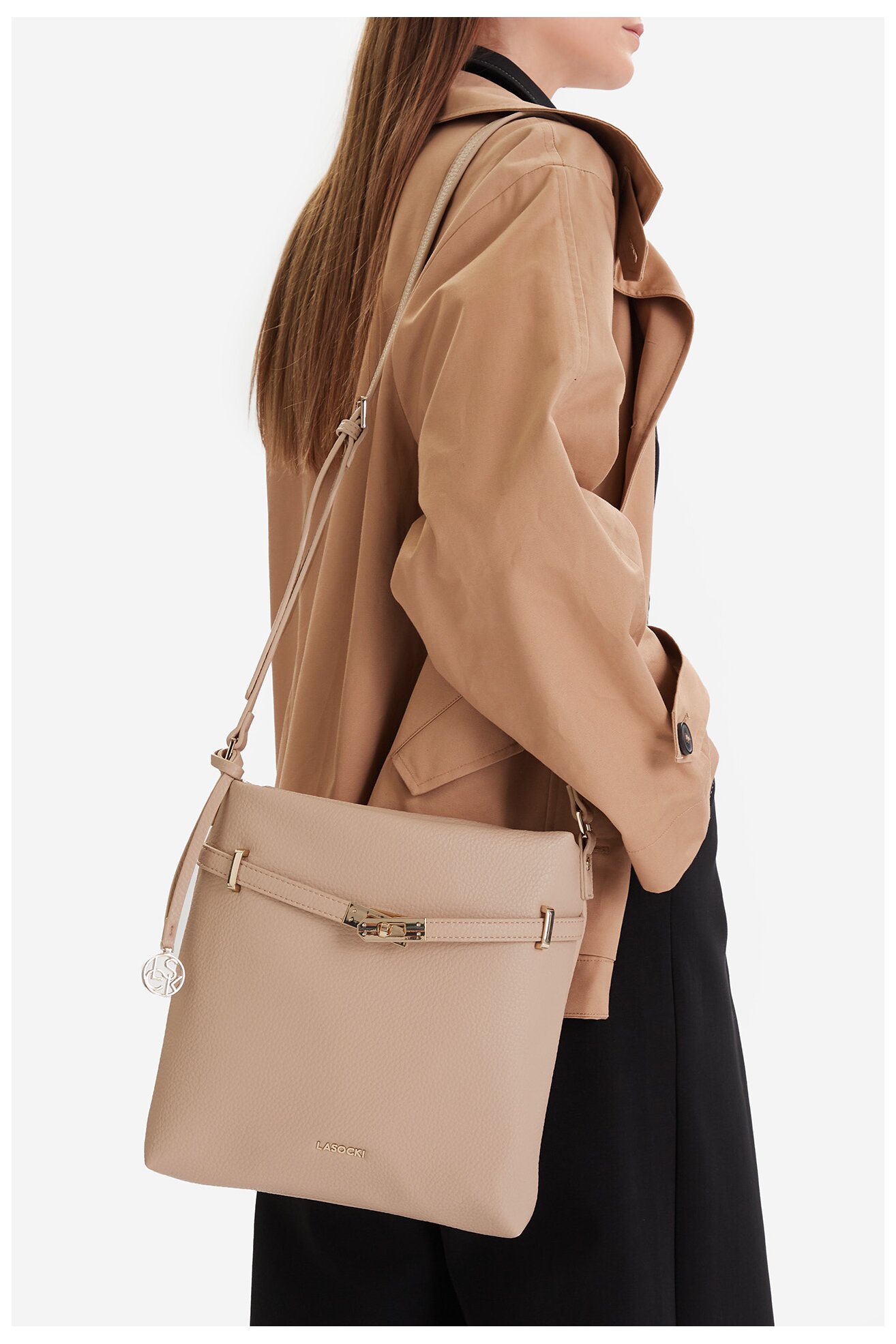 Сумка З Ремінцем Lasocki CEO-LSK-L-010-09 БЕЖЕВИЙ