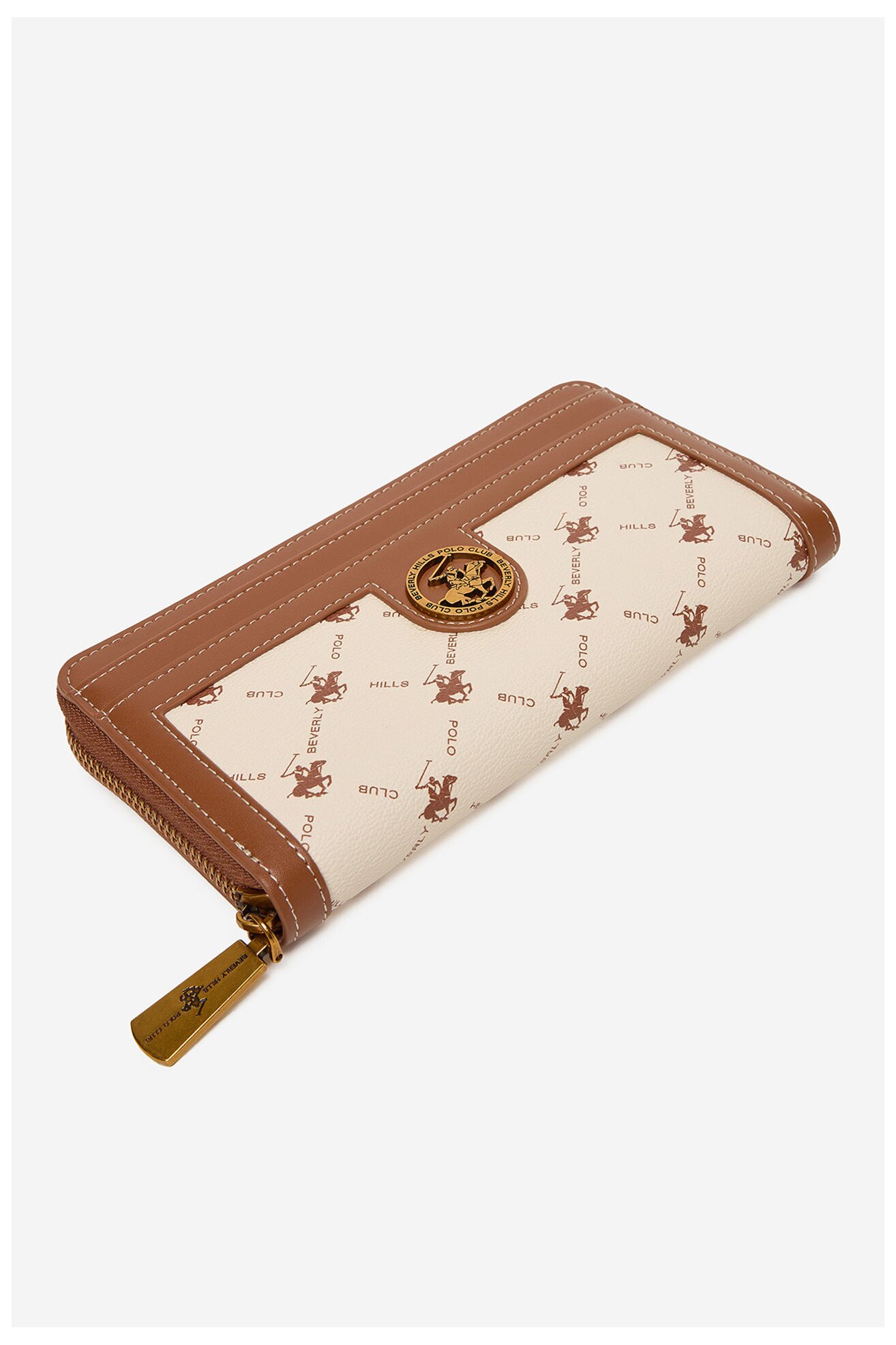 Női pénztárca Beverly Hills Polo Club CEO-BHPC-W1-001-AW25 CAMEL