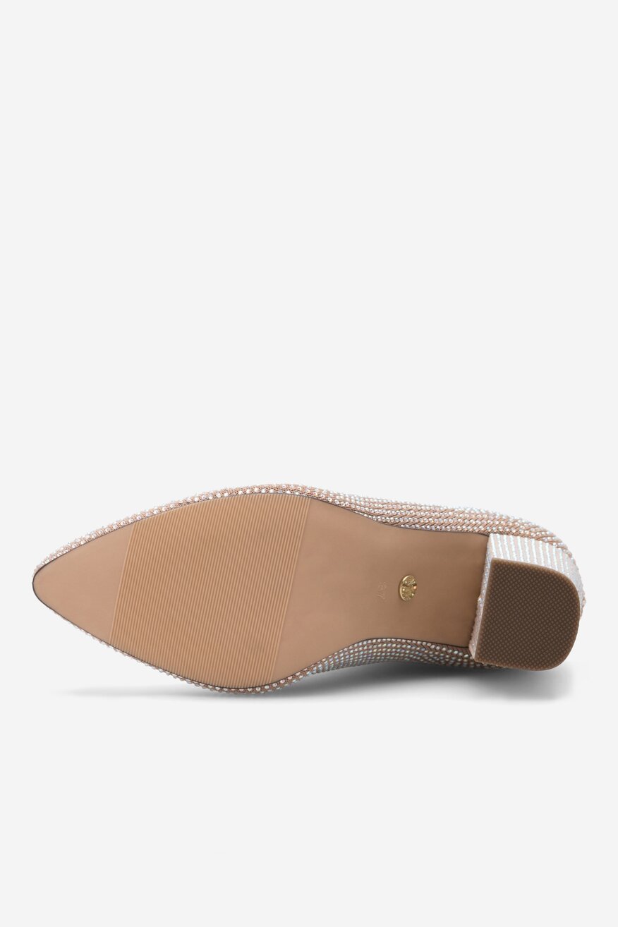 NINE WEST - Botki na słupku - 5905588144038