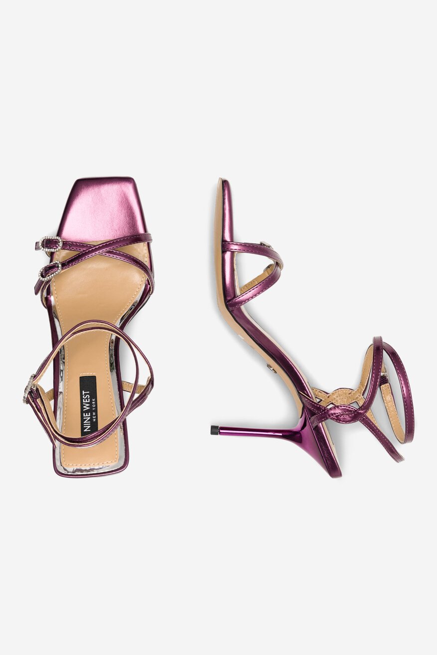 Sandály NINE WEST FIALOVÁ - 5905588473794