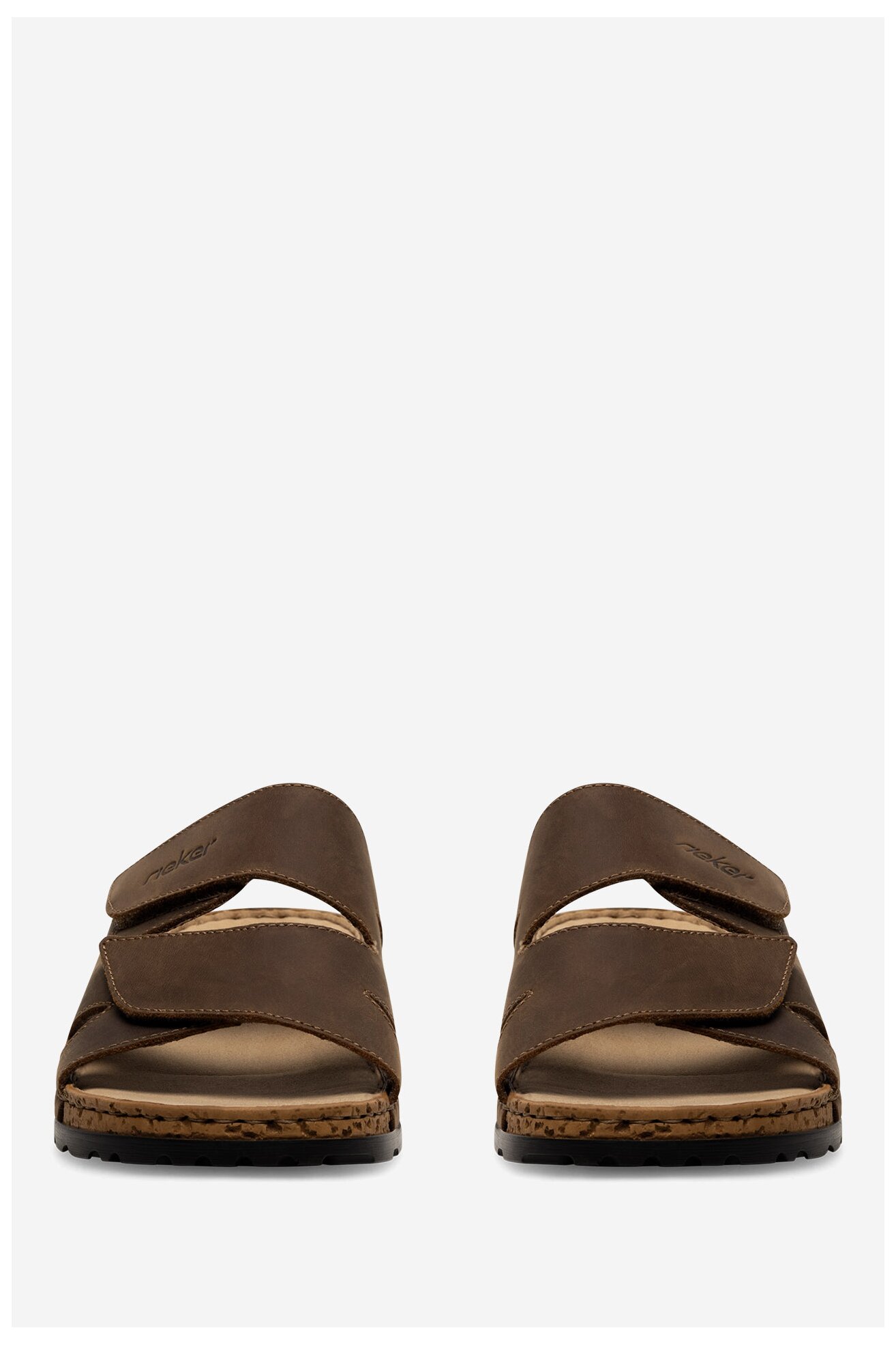 Klapki Rieker 25691-25 Brązowy