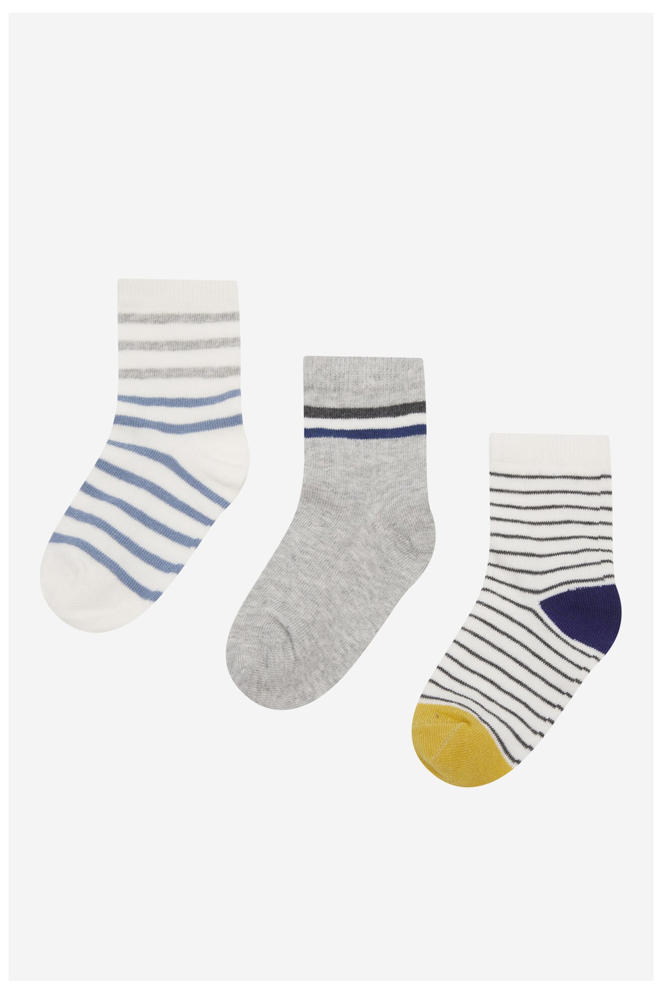 Čarape Action Boy 8KB-002-SS24 (3-PACK) SVETLO SIVA