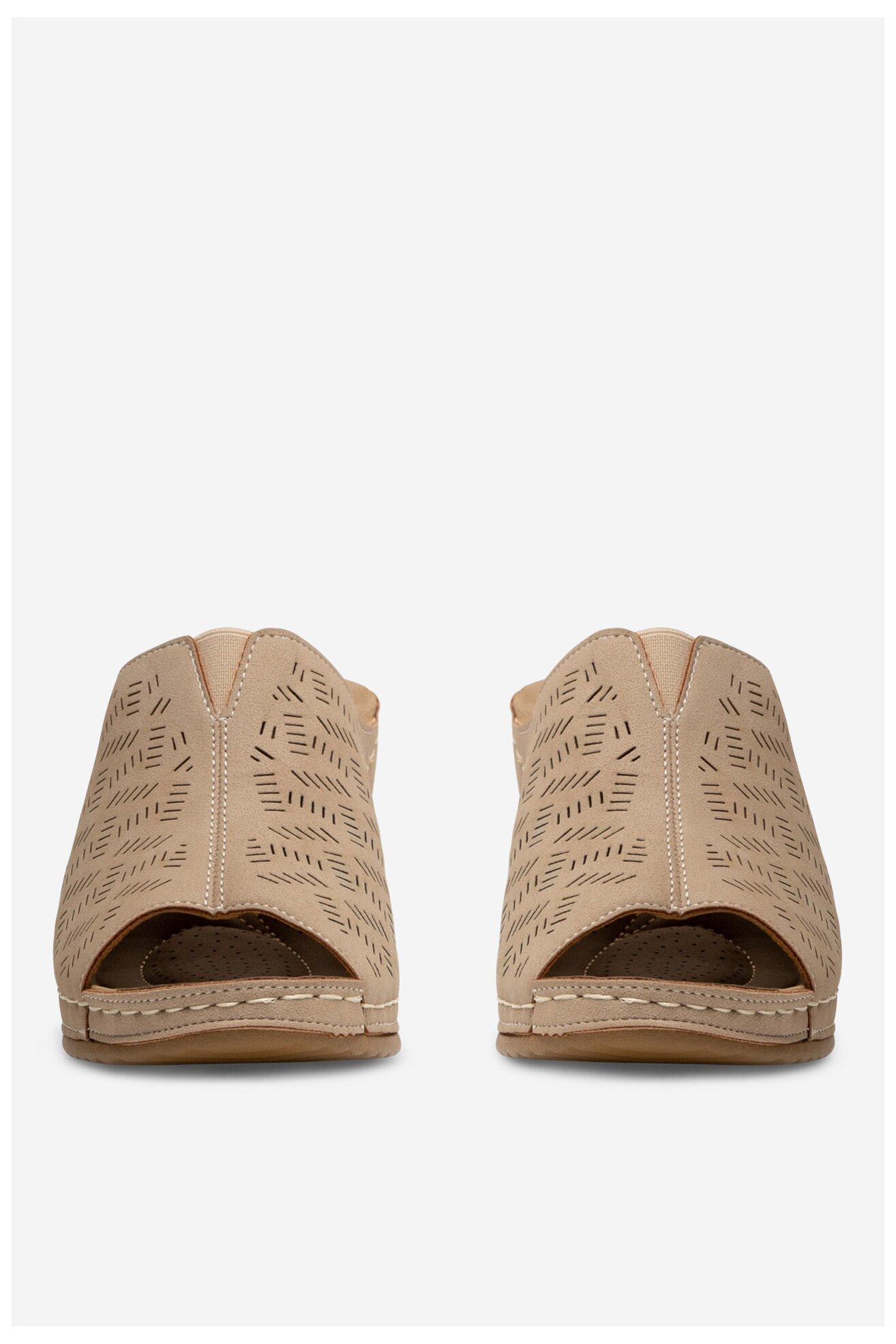 Шльопанець Clara Barson WYL0510-05 БЕЖЕВИЙ