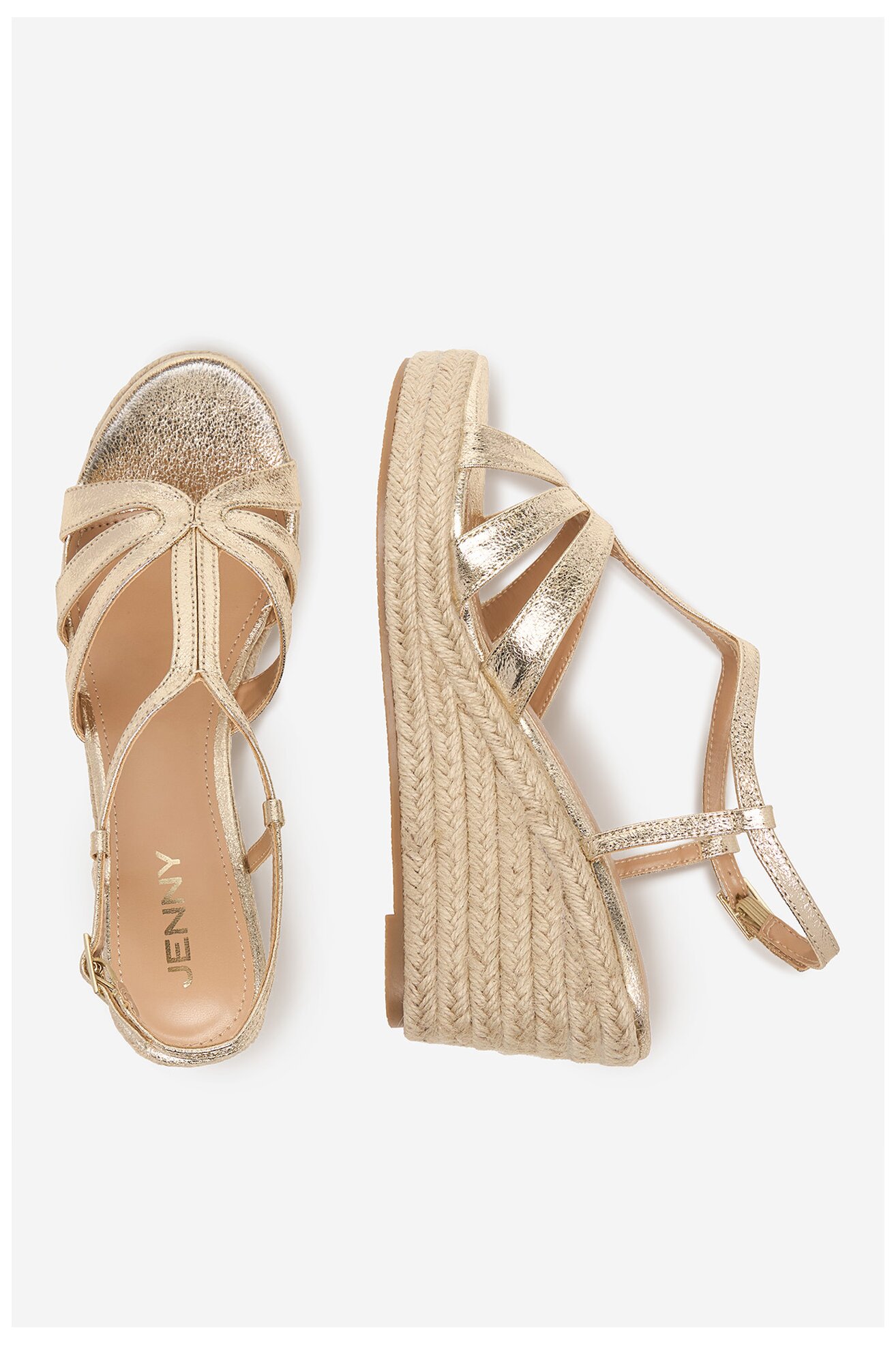 Sandały Jenny CEO-SXH89783 Złoty