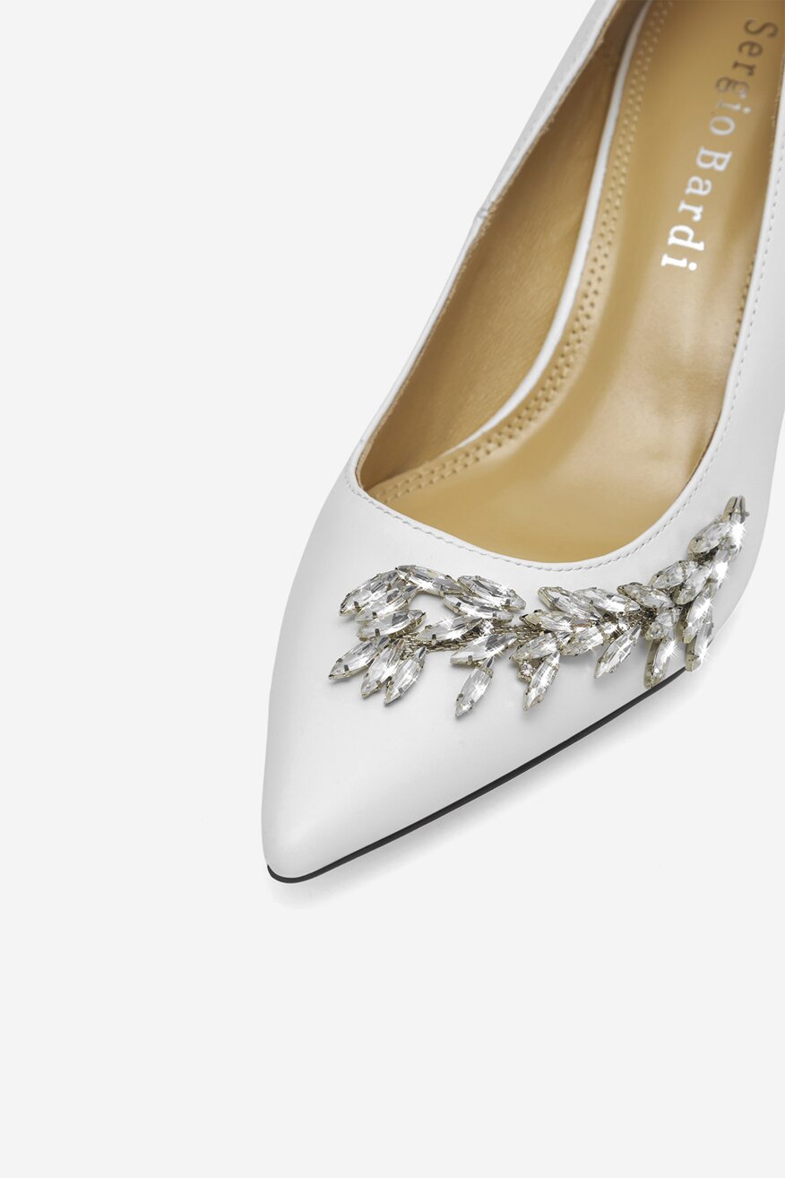 
                Sergio Bardi - Skórzane czółenka - 5905588273530