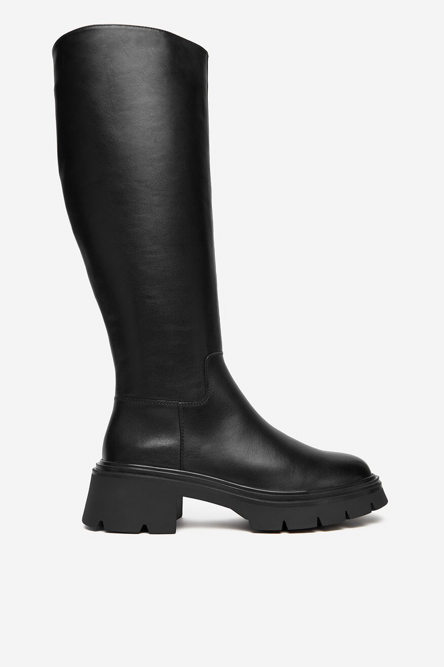 Badura - Kozaki skórzane - 5906751274323