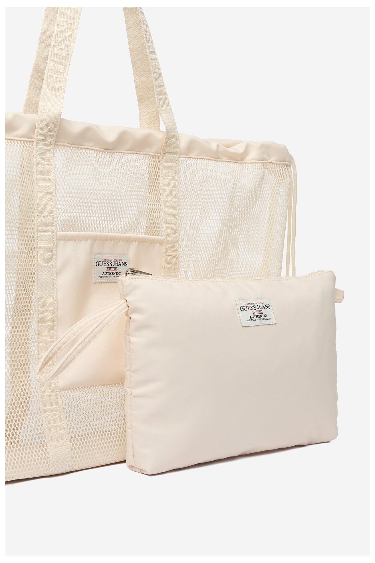 Torebka GUESS JEANS WBEO-GUESS-M-003-09 Beżowy