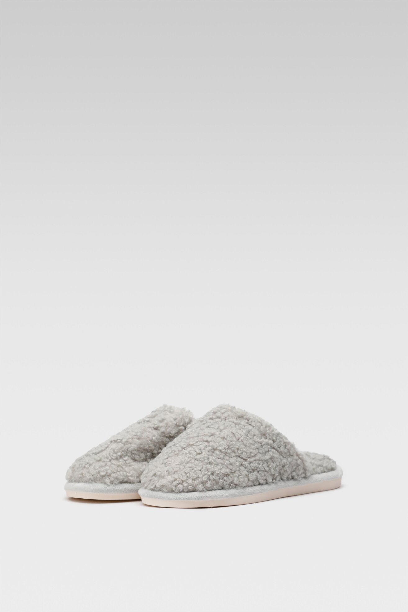 Kapcie Home&Relax GRS-005 Szary jasny