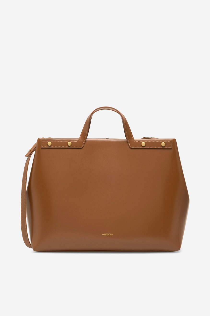 Torebka Gino Rossi NOVARA-CS9726 Brązowy ciemny - CCC.eu