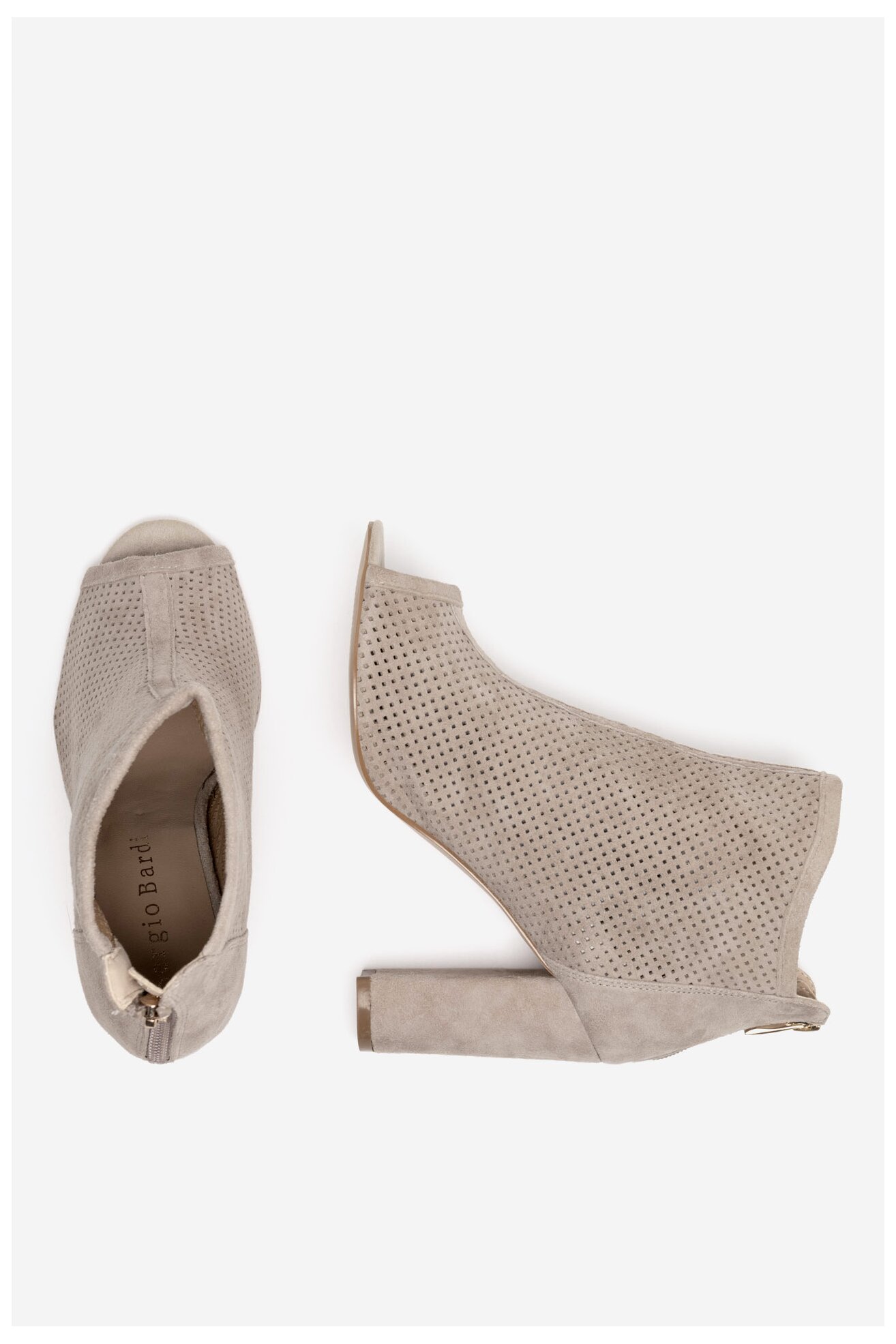 Botki Sergio Bardi W17SS715-14Z-SB Beżowy