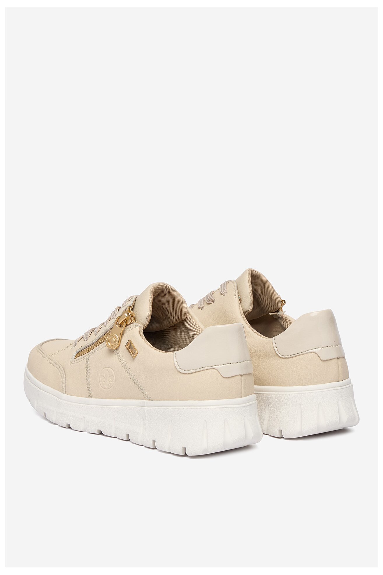 Половинки обувки Rieker CEO-N1301-60 БЕЖОВ