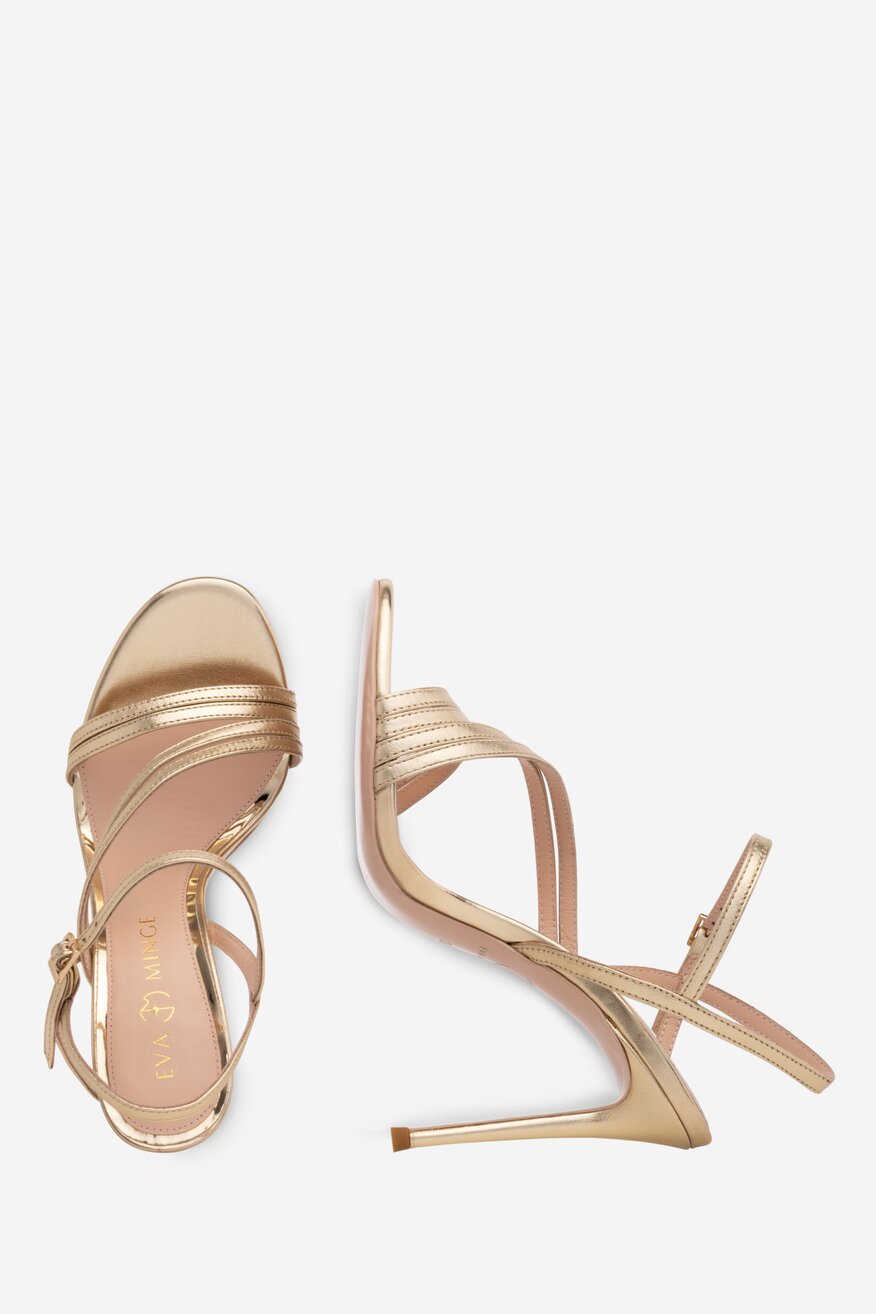 
                Сандали EVA MINGE ЗЛАТИСТ - 5905588371793