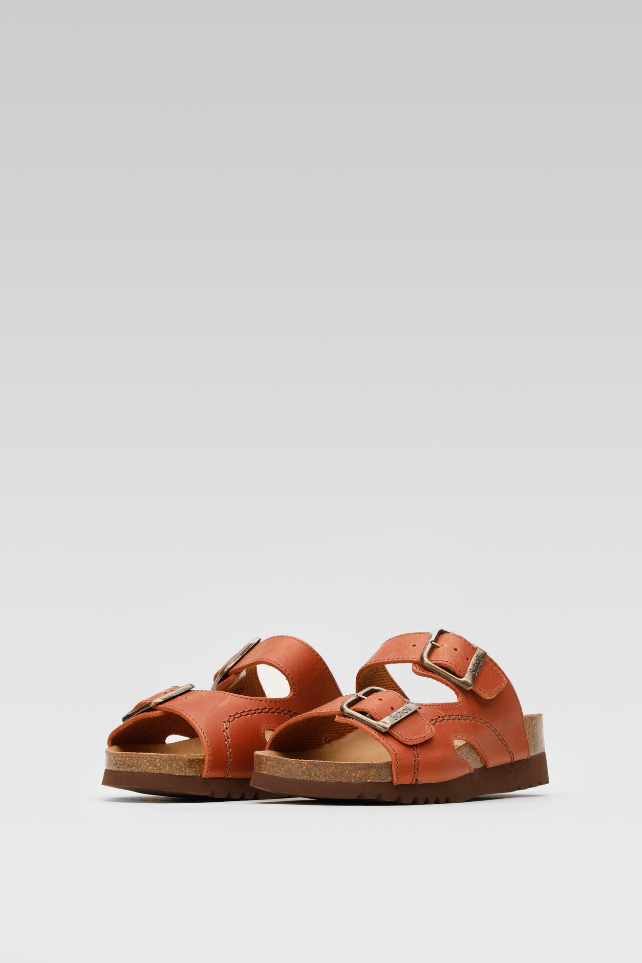 Klapki Scholl MF23008 MOLDAVA WEDGE AD MED 1053 Czerwony