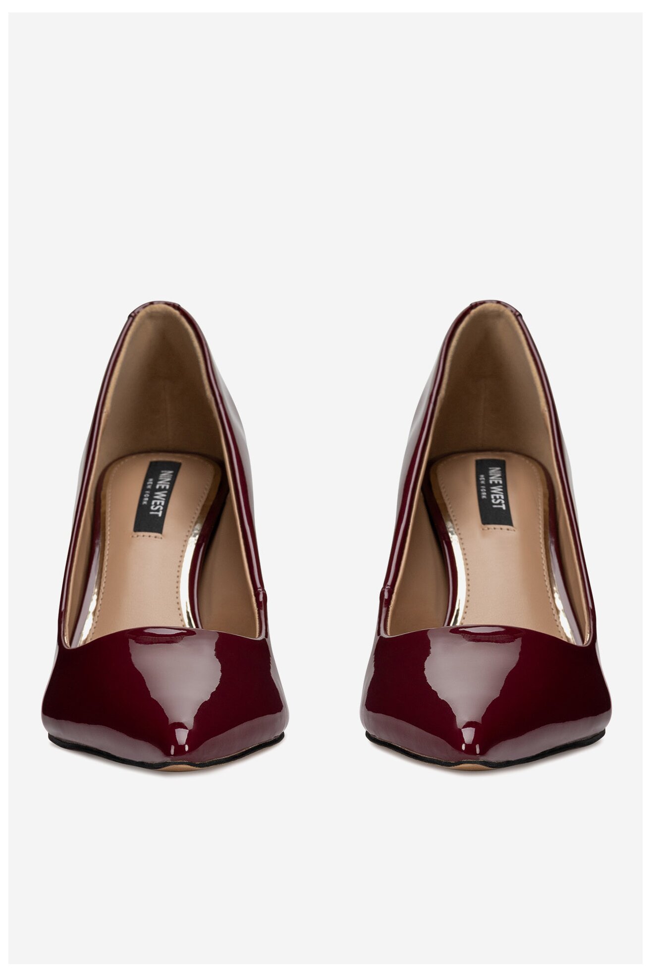 Czółenka NINE WEST WFA3045-1A Bordowy