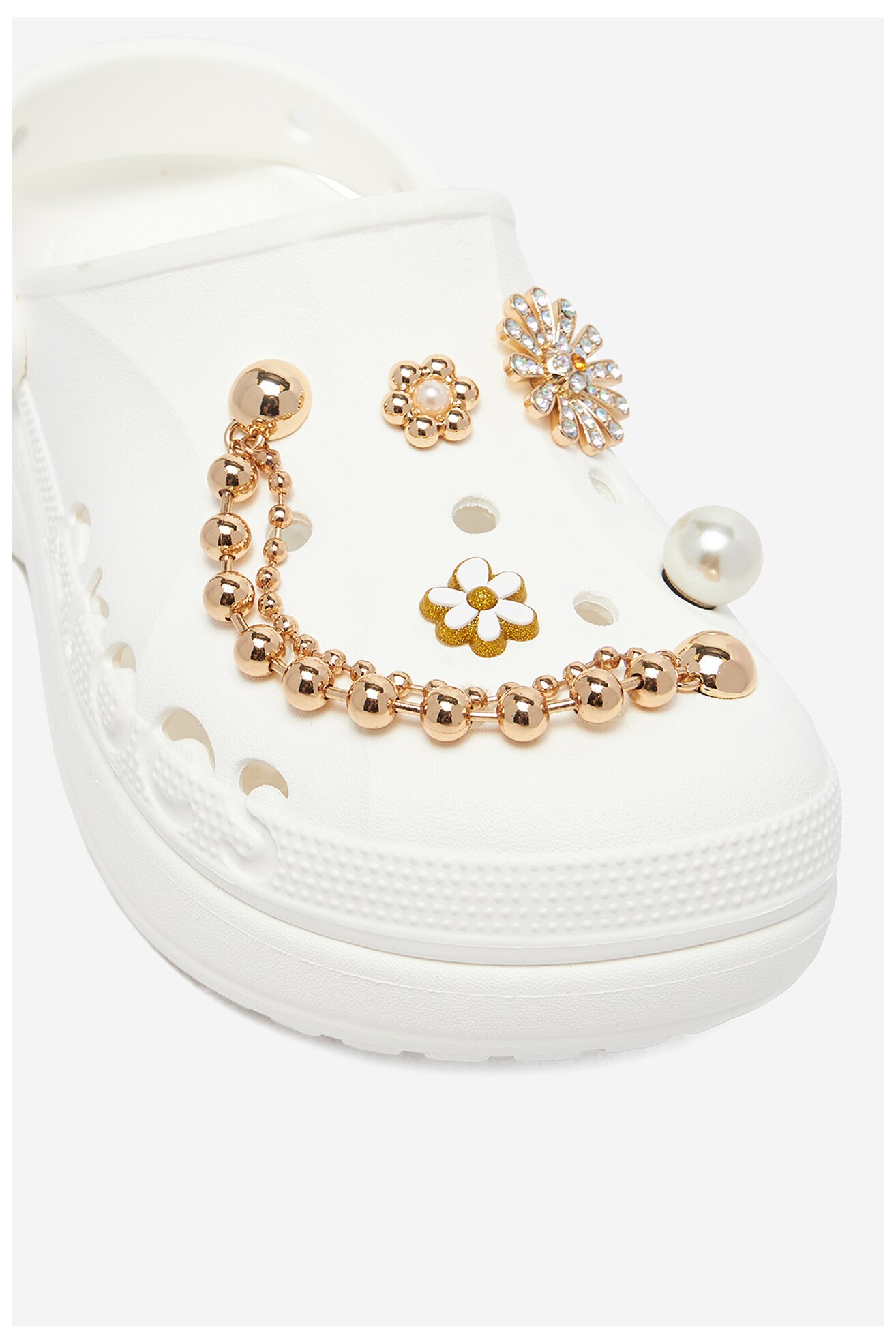 Dekoracija za cipele Crocs PRETTY IN GOLD 5 PACK 10014866 MIKS