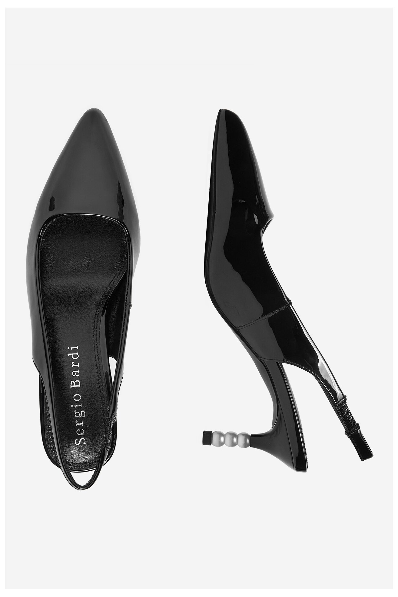 Lodičky Sergio Bardi WYL3994-3Z-SB ČERNÁ