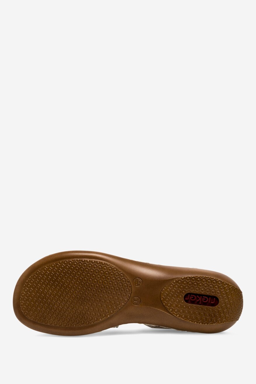 Rieker - Sandały zamszowe - 2230056236384