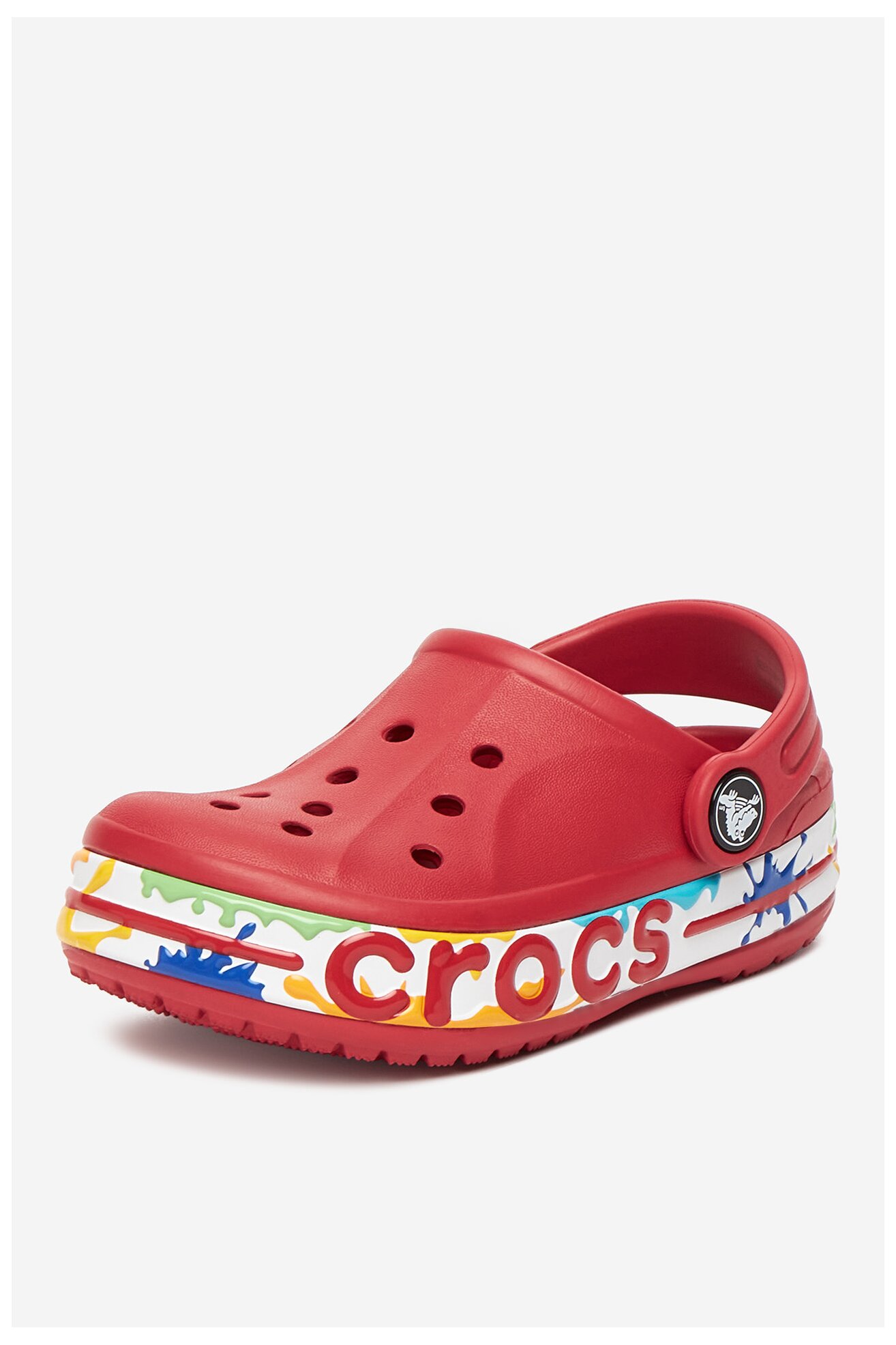 Klapki basenowe Crocs C-BAYABAND CLOG T 211683-6EN Czerwony
