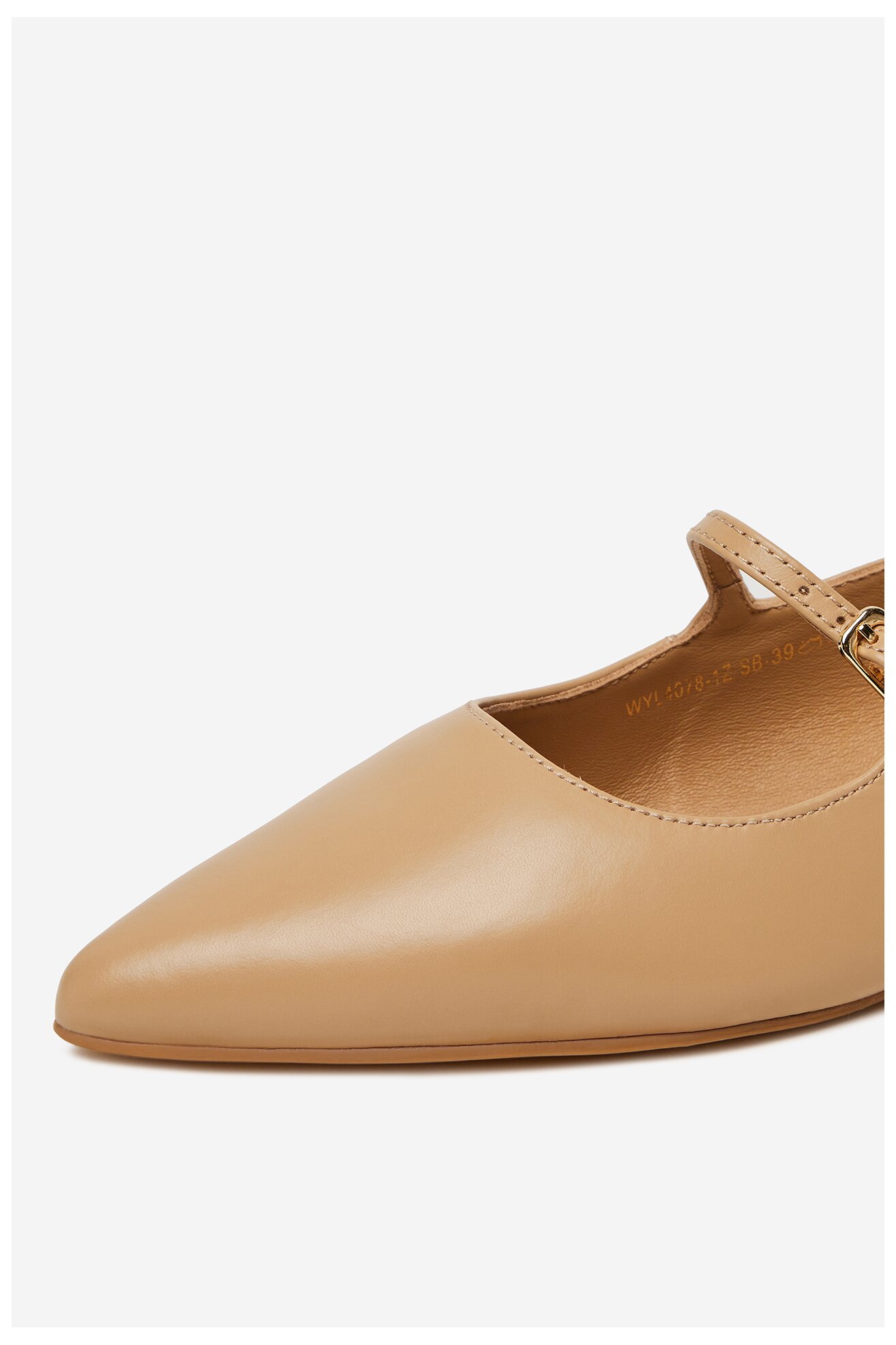 Pantofi cu toc Sergio Bardi WYL4078-1Z-SB BEJ