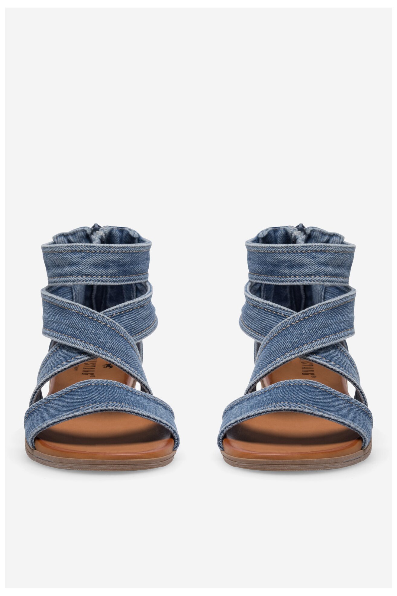 Sandały Mustang 1424-806 Jeansowy