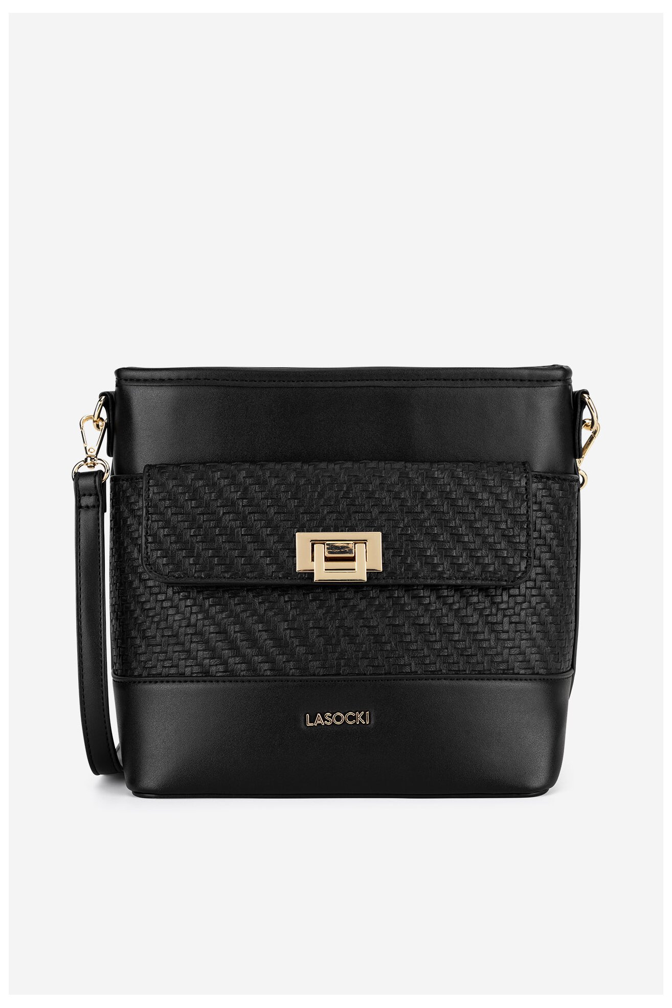 Дамска чанта Lasocki LSK-M-003-07 ЧЕРЕН