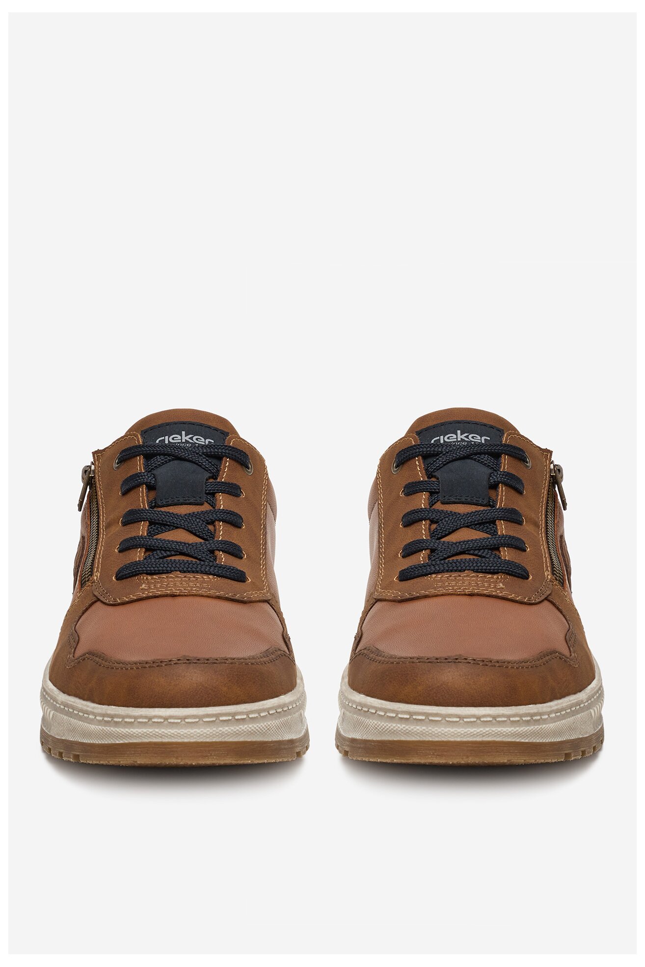 Sneakers Rieker 37029-25 Brązowy