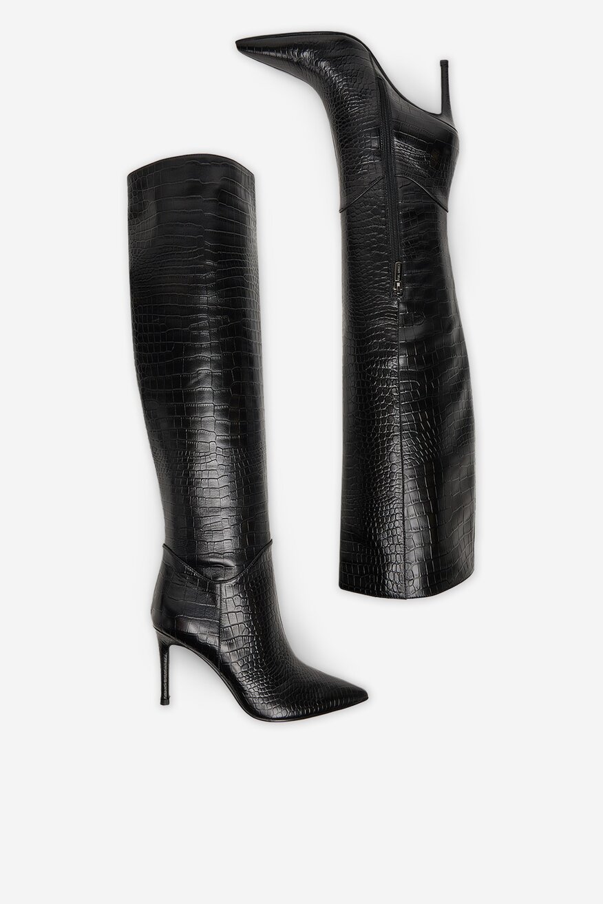 
                EVA MINGE - Kozaki skórzane - 5906751334775