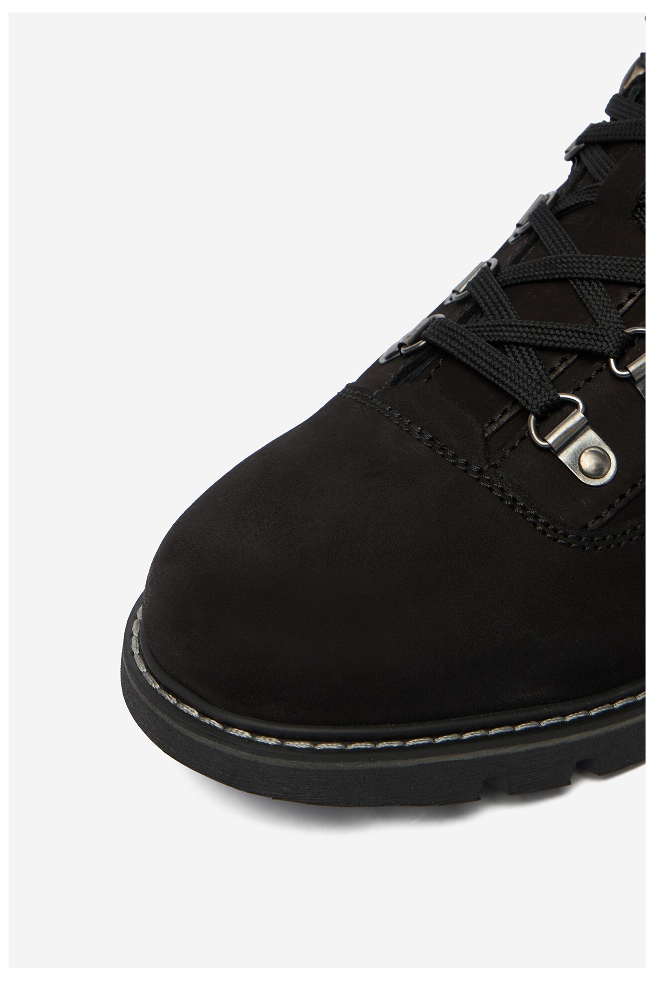 Šněrovací vyšší obuv Lasocki CEO-CHEROKE-07 MI25 ČERNÁ