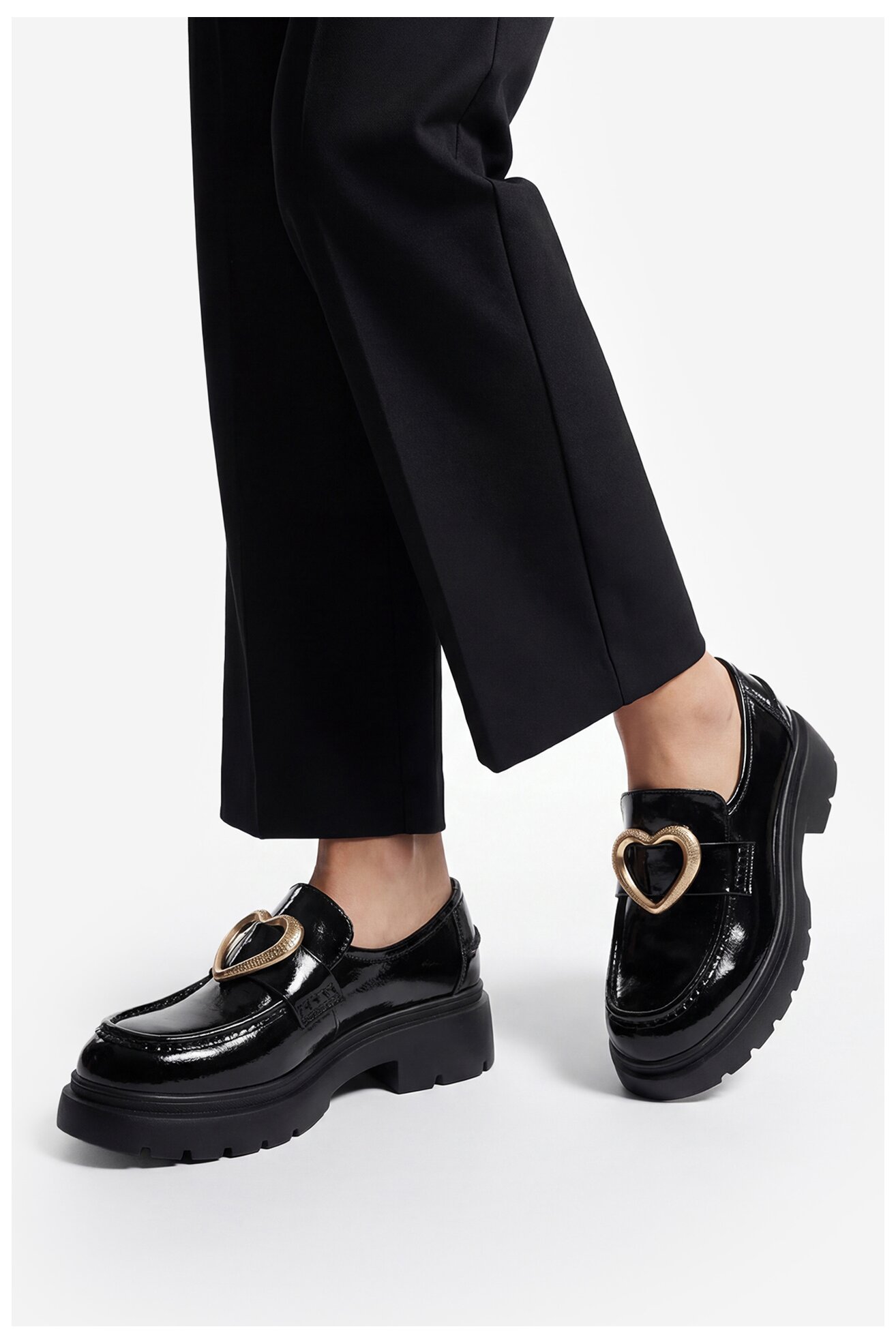 Мокасини EVA MINGE EO-ENNA-02 ЧОРНИЙ