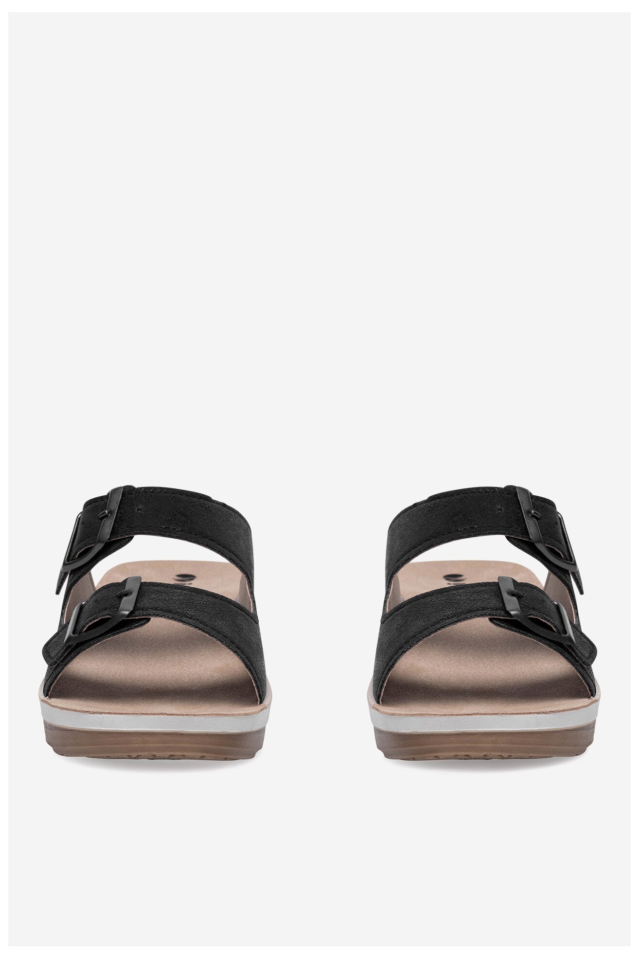 Klapki Inblu FT020400 Czarny