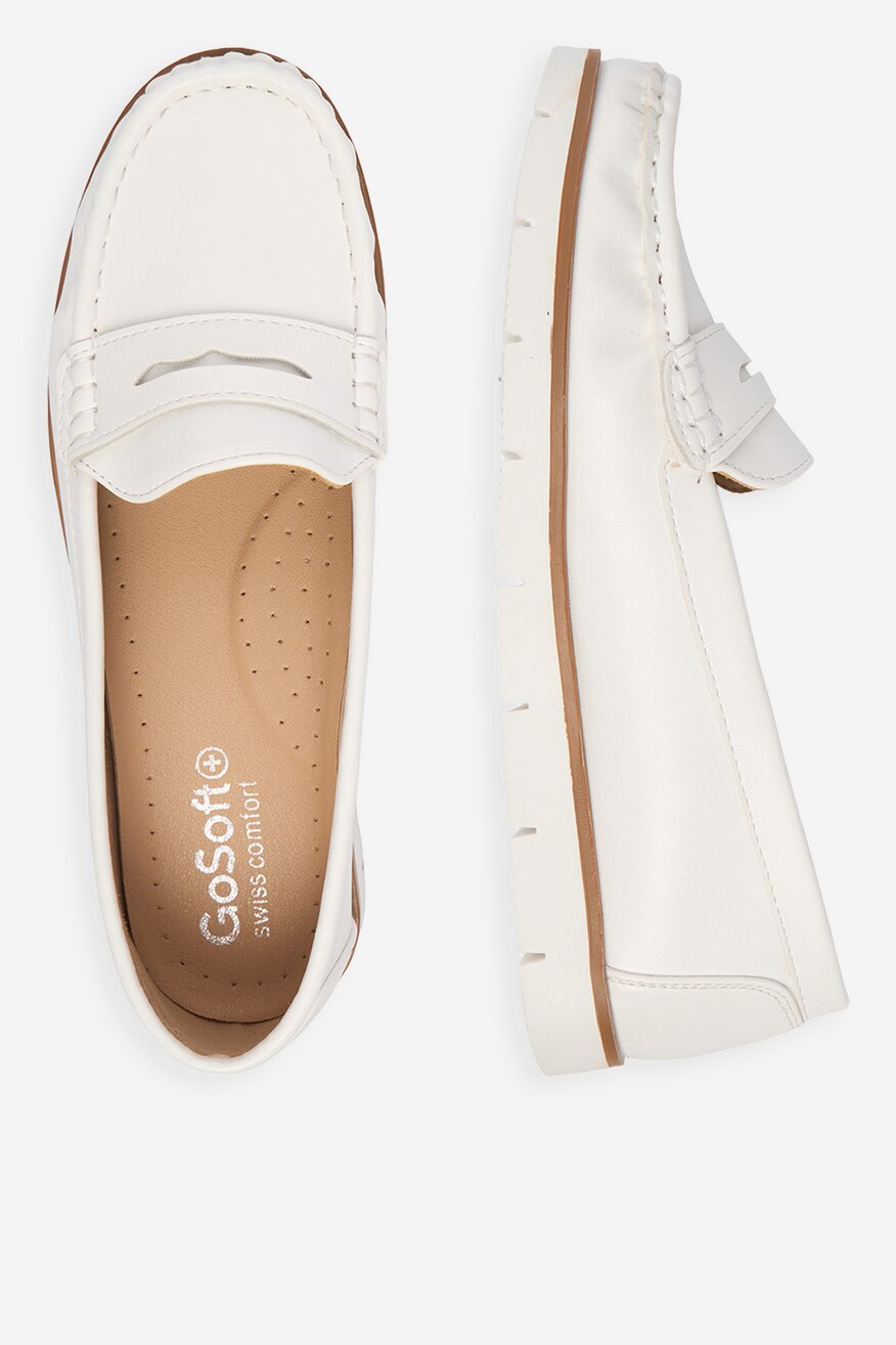 Mokasyn Go Soft CEO-WSS21728-01 Biały - 5906751709115