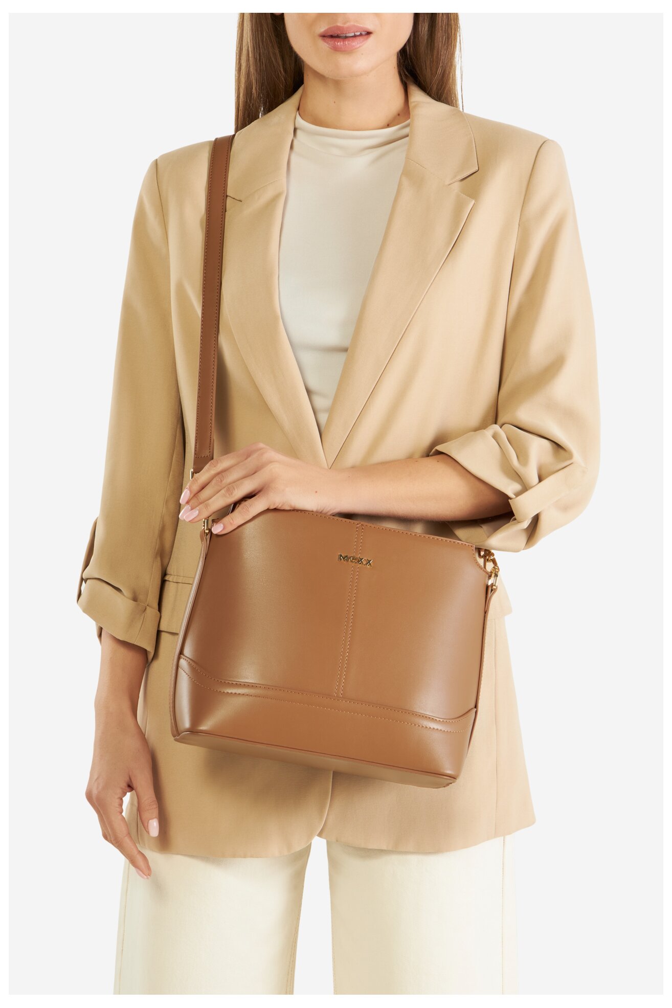 Дамска чанта Mexx MEXX-S-008-07 КАМЕЛ