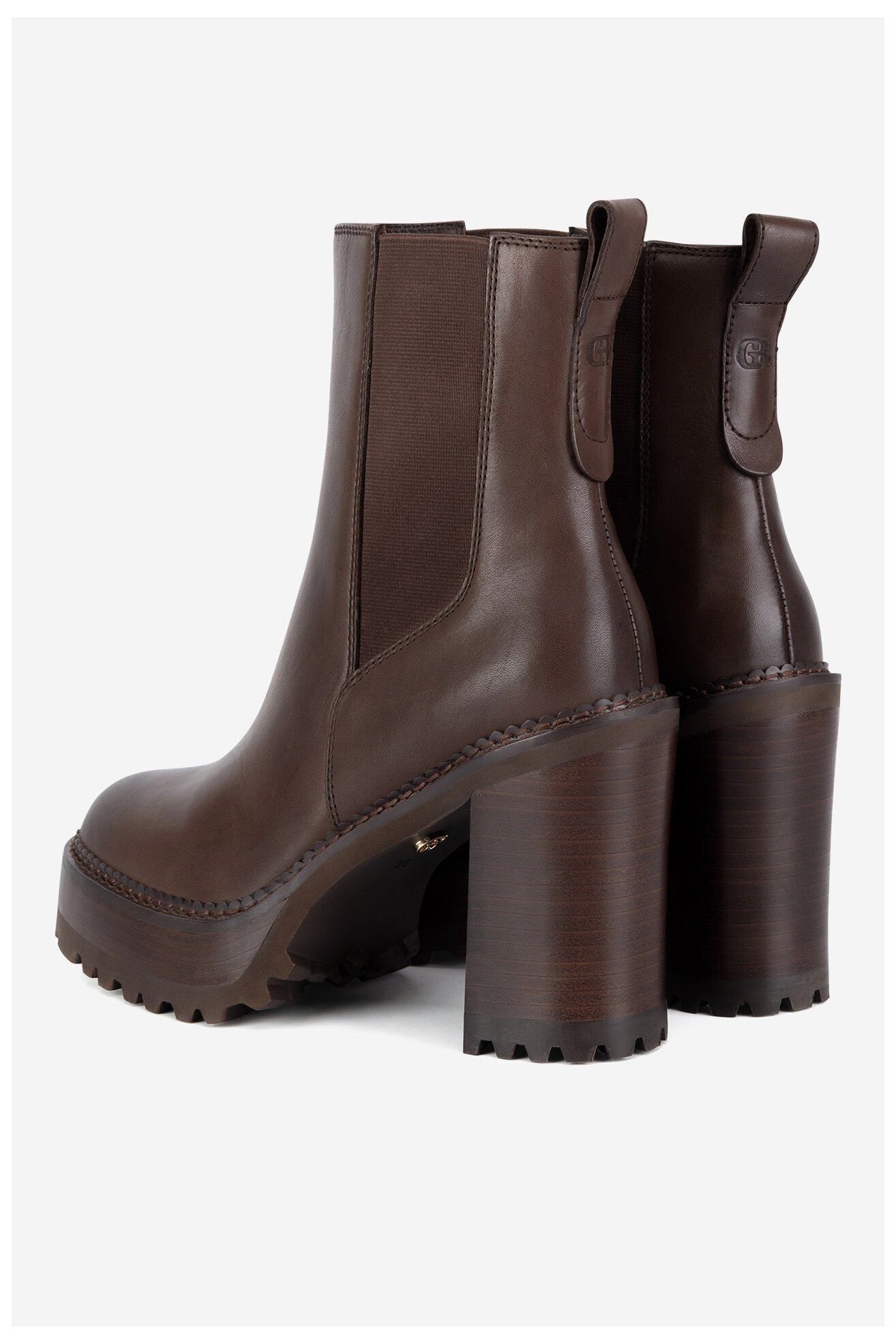 Kotníková obuv Gino Rossi WGA3258-1Z HNĚDÁ