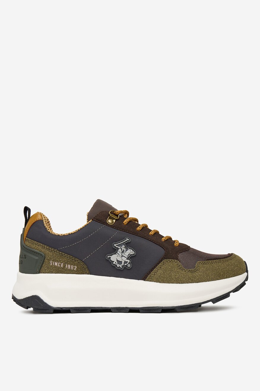 Tenisky Beverly Hills Polo Club KHAKI - 5906751352311