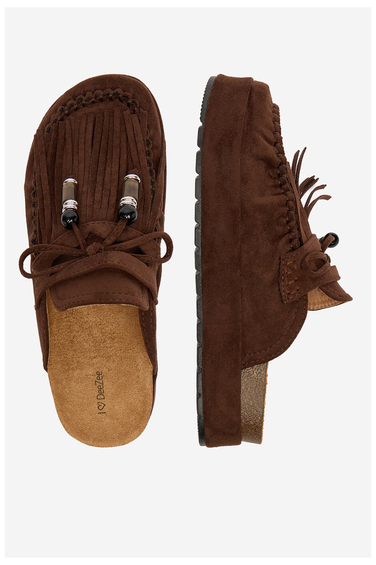 Klapki DeeZee CEO-HXX25C05-2 Brązowy