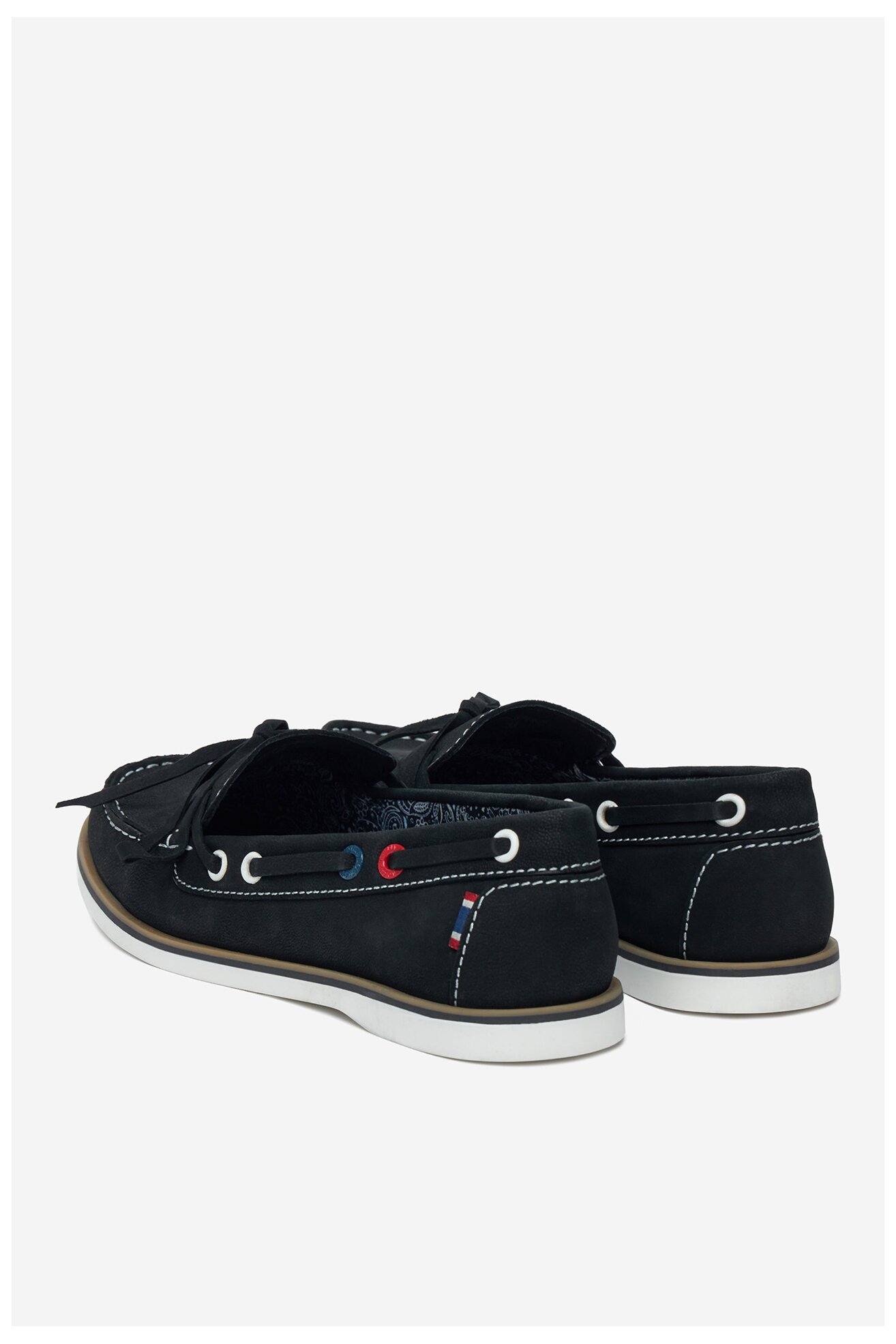 Mokasyn Beverly Hills Polo Club WI16-SKIPER-01 Czarny