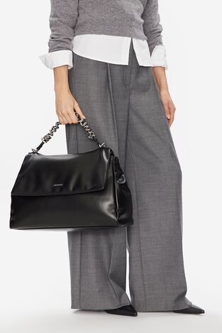 Сумка З Ремінцем Gino Rossi EO-MAE-LDA8073-2. ЧОРНИЙ