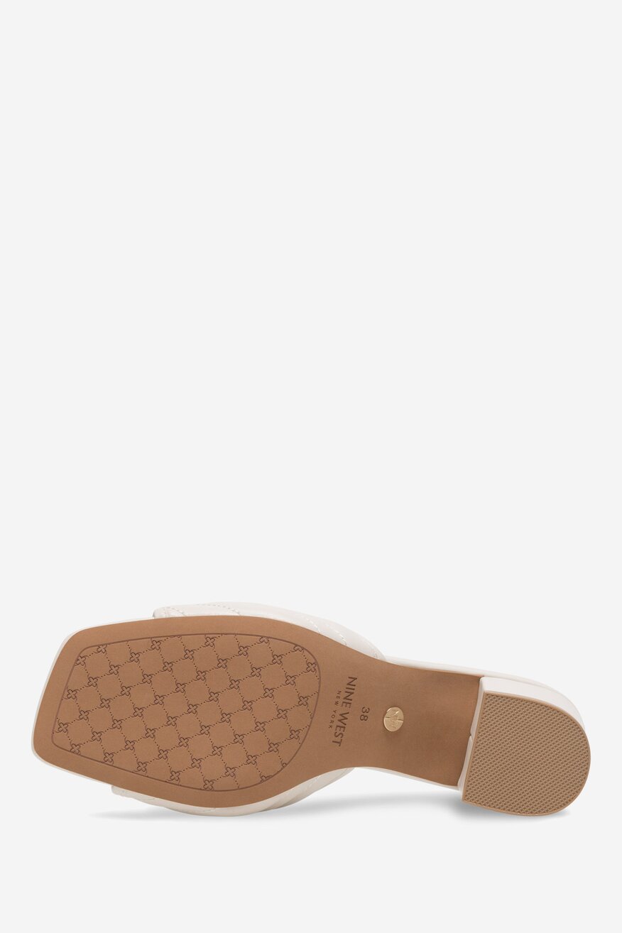 Pantofle NINE WEST BÍLÁ - 5905588564058