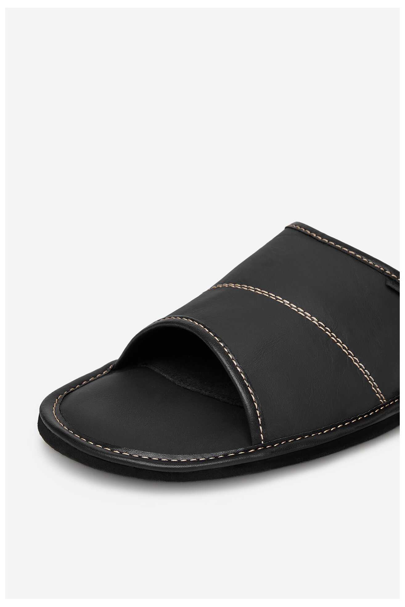 Papuci de casă Home&Relax SLIP-01 MI25 NEGRU