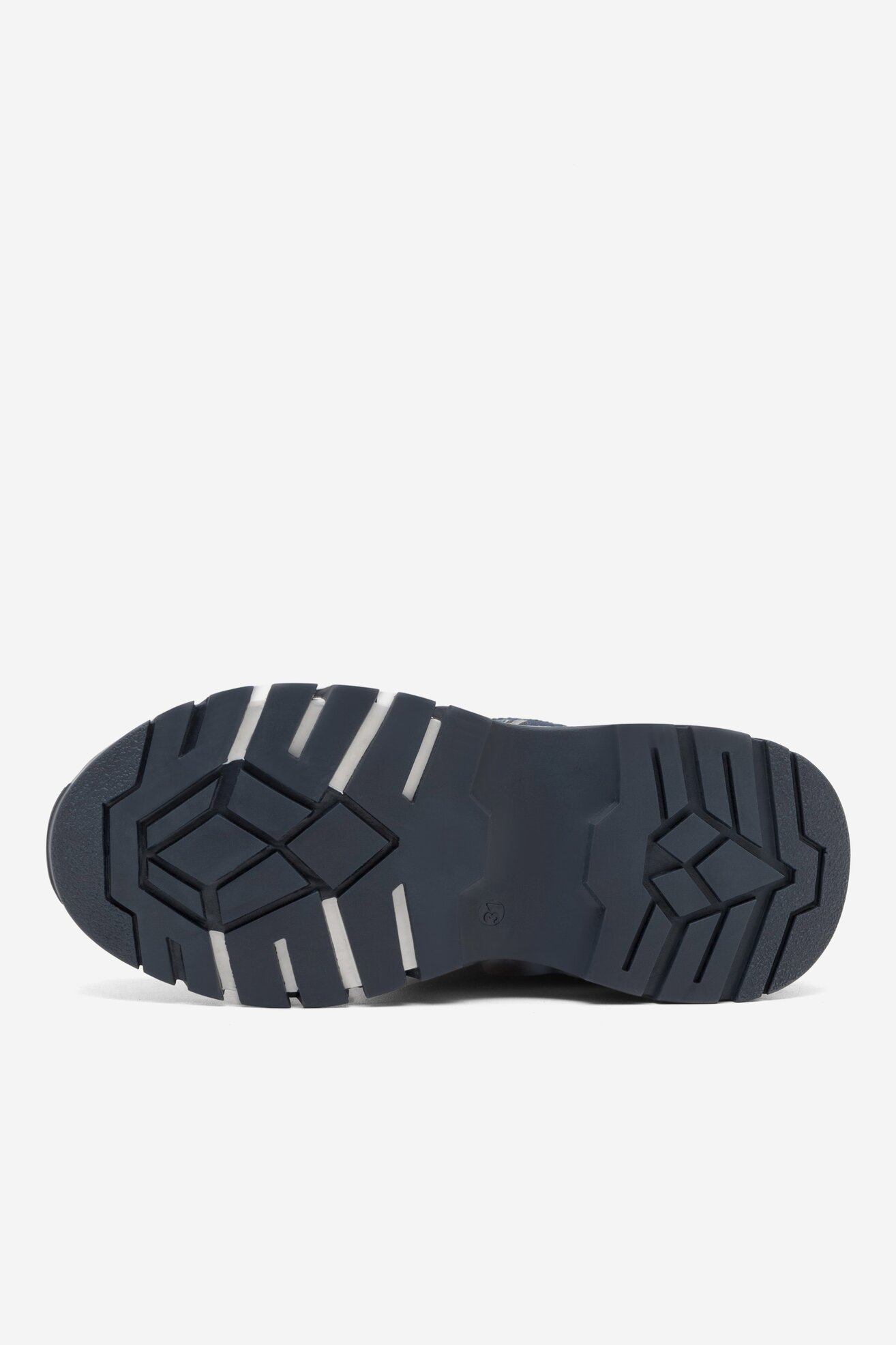 Šněrovací vyšší obuv Lasocki Young CEO-CI12-8387-04(IV)CH TMAVĚ MODRÁ